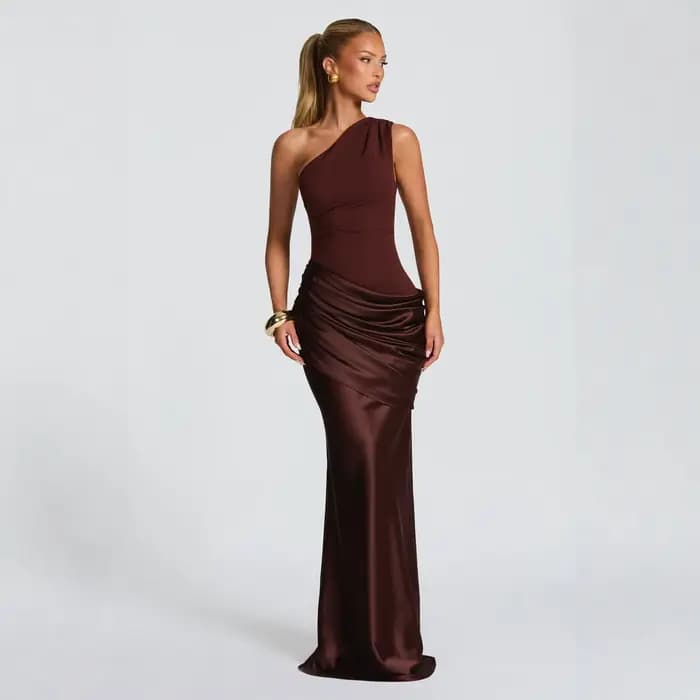 Robe pour femme, couleur unie