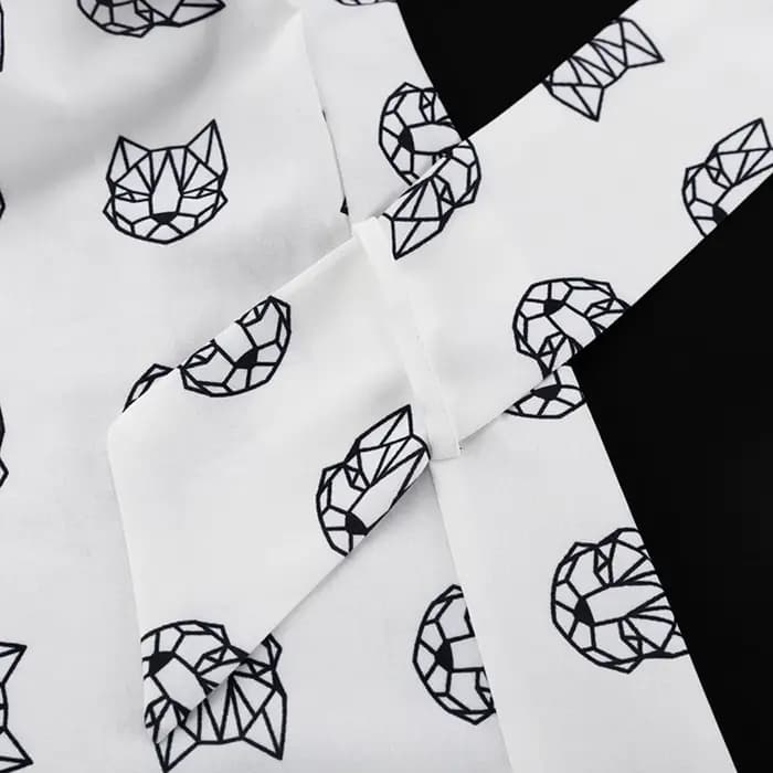 Pyjama taille haute à lacets pour femmes