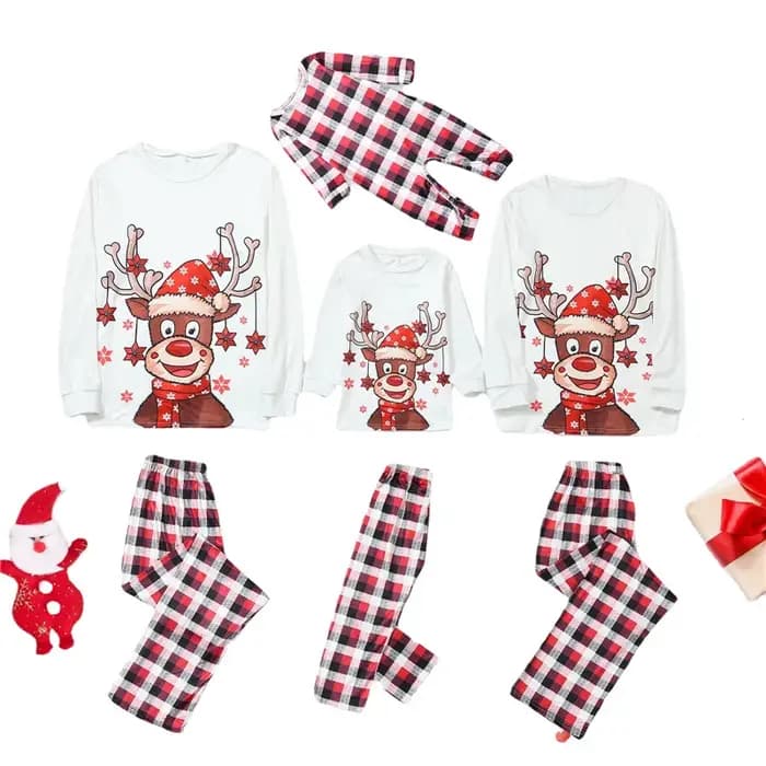 Pyjama de Noël à Manches sulfpour Bébé et Enfant