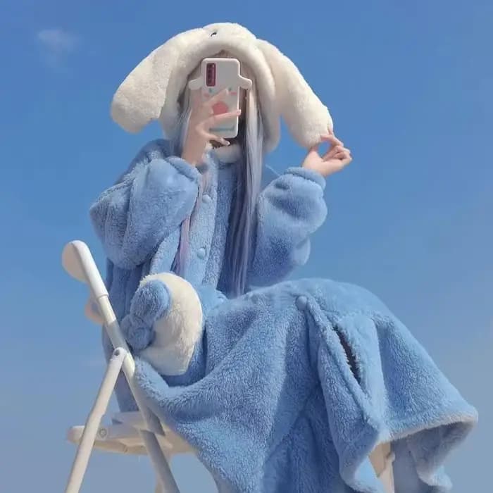 Pyjamas hiver femmes nuisette à manches longues