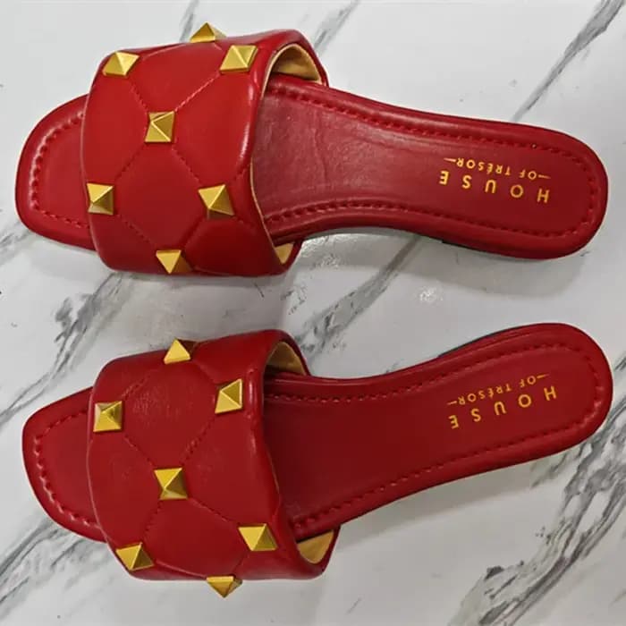 Pantoufles en peau de mouton pour femmes