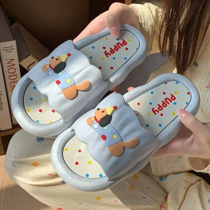 Pantoufles de Hot Dog de dessin animé pour femmes