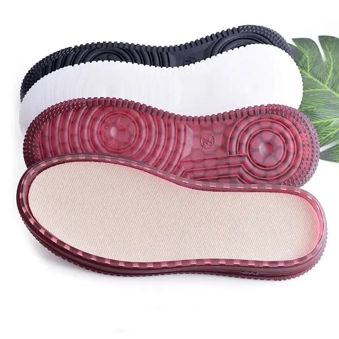 Chaussons d'intérieur en caoutchouc à semelle en cristal, matériaux de bricolage à la main, semelle extérieure, crochet grossier, 2023