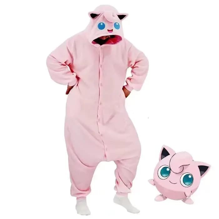 Pyjama combinaison animal de dessin animé en flanelle