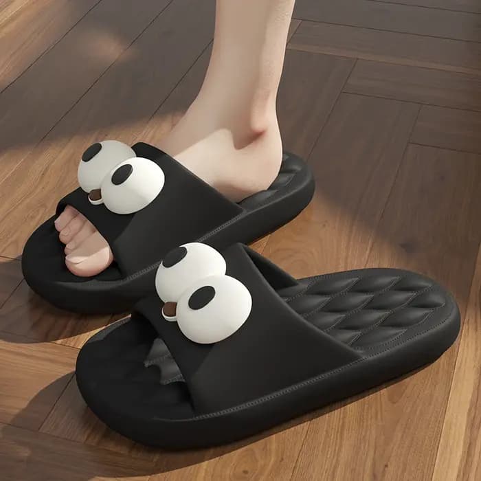Pantoufles de maison ours en peluche femme plate-forme nuage mignon tongs diapositives intérieur plage extérieur hommes