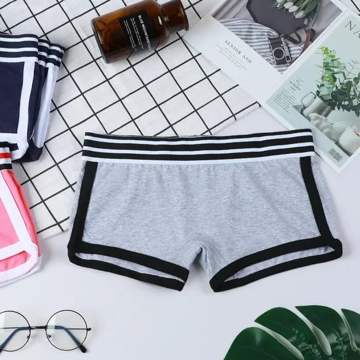 Culotte boxer taille basse pour femme