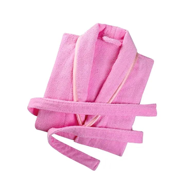 Peignoir 100% coton éponge pour femmes et hommes