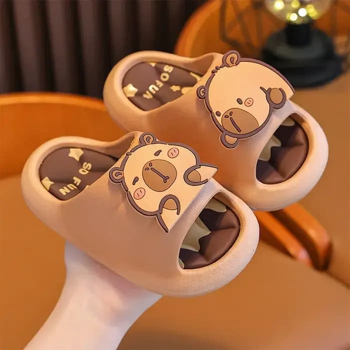 Chaussons Capybara Cartoon Antidérapants Confortables Chaussures d'intérieur et d'extérieur