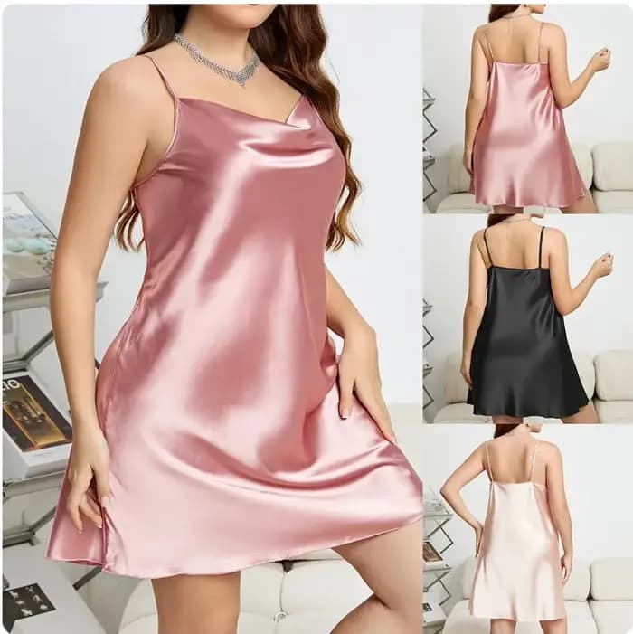 Grande taille 3XL 4XL 5XL Femme Chemise de nuit Sexy jarretelle