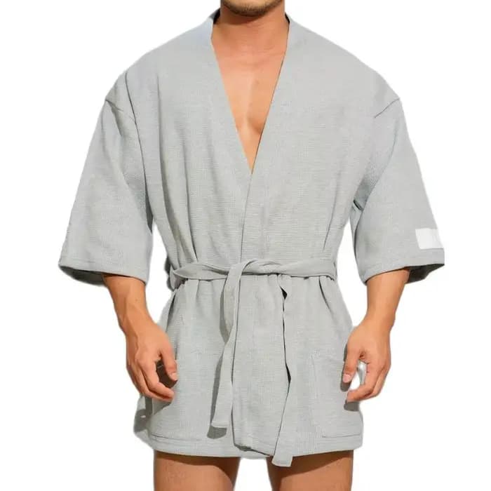 Peignoir Kimono en Coton pour Homme