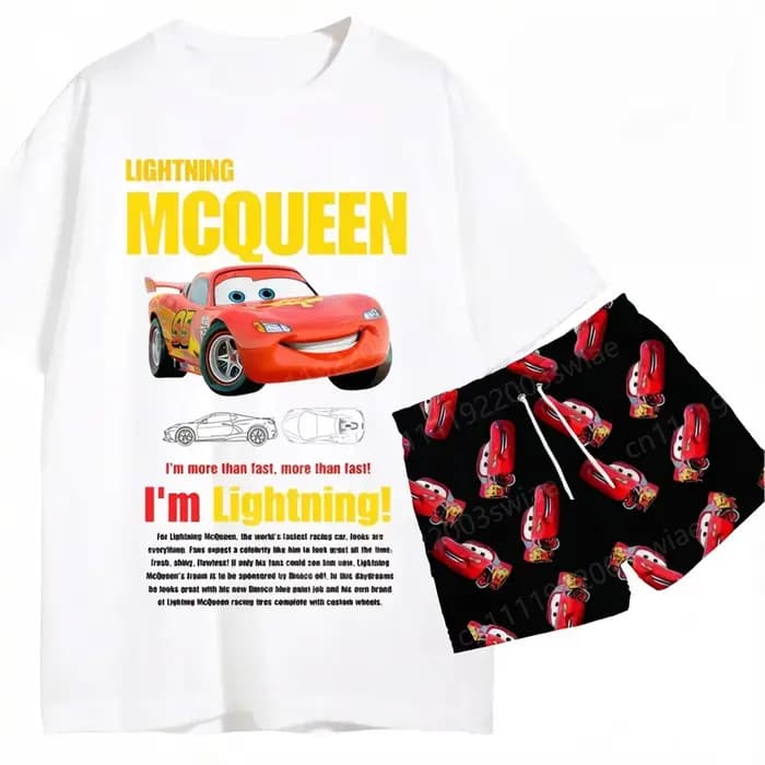 Nouvel ensemble pyjama assorti pour couples McQueen et Sally