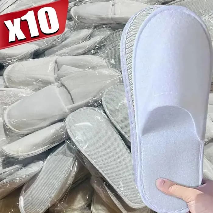 Pantoufles jetables pour réception d'amis