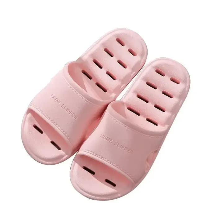 Pantoufles de douche unisexes EVA antidérapantes à fond souple
