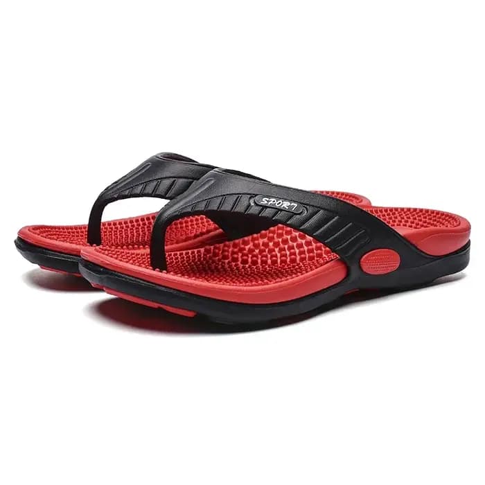 Grande taille 46 hommes pantoufles Massage tongs