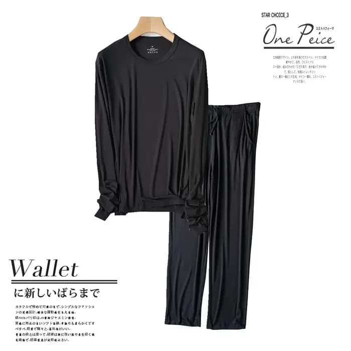 Ensemble de pyjama à manches longues pour hommes