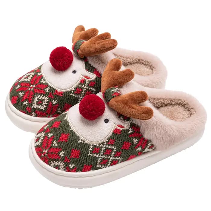 Belles pantoufles d'hiver pour femmes