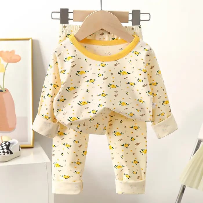 Filles coton Pyjamas ensembles fleur Pyjamas pour fille garçons enfants vêtements ensemble vêtements de nuit de noël enfant vêtements Homewear Pyjamas enfants