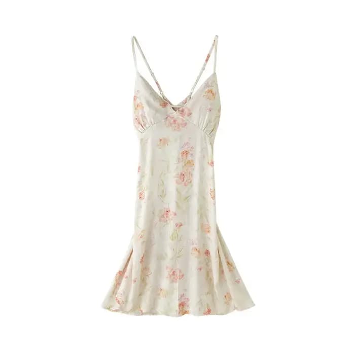 Robe de nuit en viscose de coton pour dames