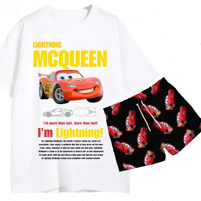 Nouvel ensemble pyjama assorti pour couples McQueen et Sally