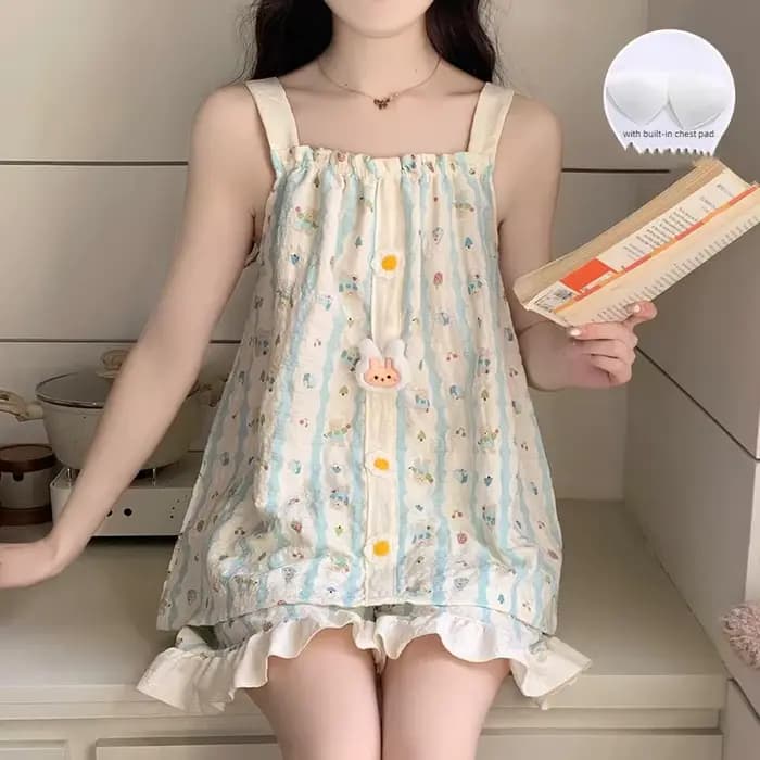 Ensemble de pyjama pour femmes Kawaii