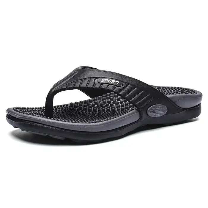Grande taille 46 hommes pantoufles Massage tongs