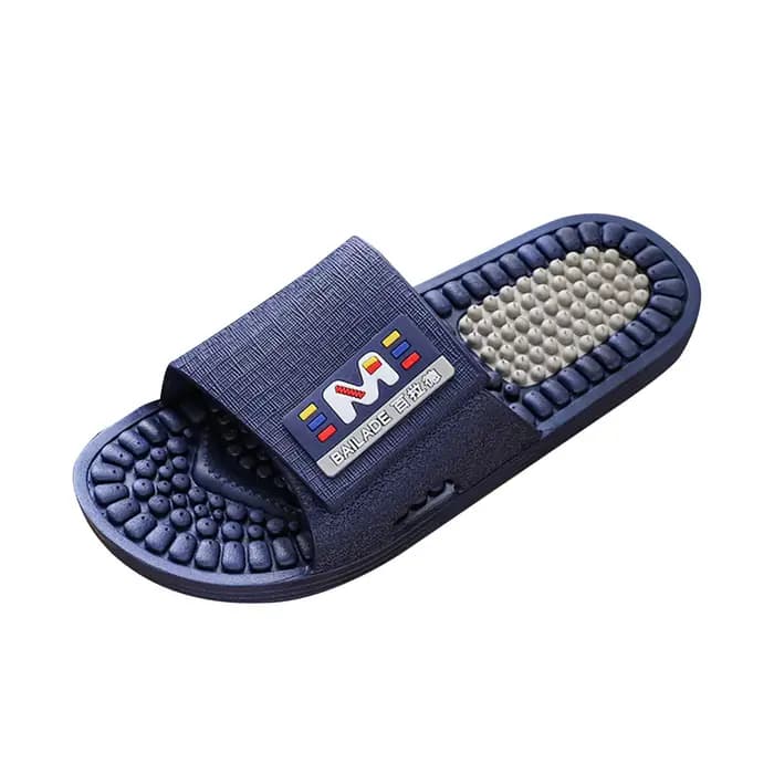 Pantoufles de Massage pour hommes, chaussures de Massage des pieds, points d'acupuncture, fond souple, salle de bain, antidérapantes, respirantes, résistantes à l'usure