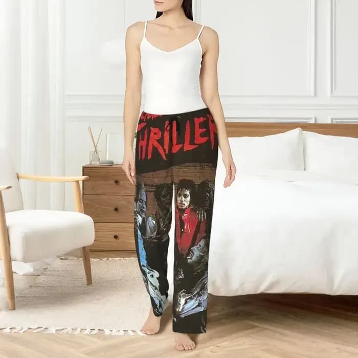 Pantalon de pyjama personnalisé pour femme Michael J-Jackson