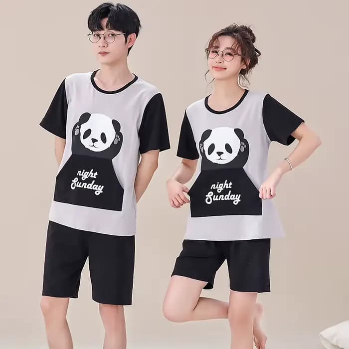 Pyjama d'été pour les amoureux