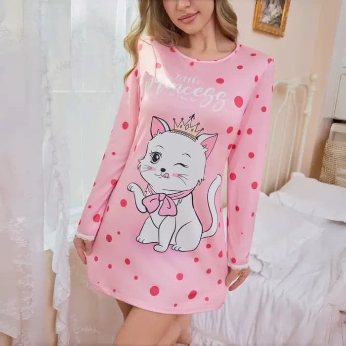 Robe longue pyjamas déshabillé dames chemises de nuit pour dormir vêtements