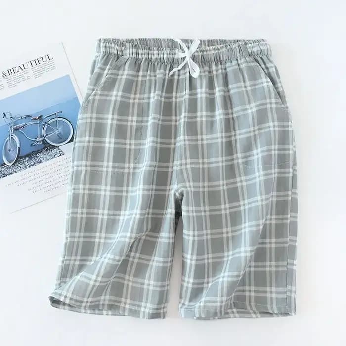 Short de pyjama en coton bon marché pour hommes