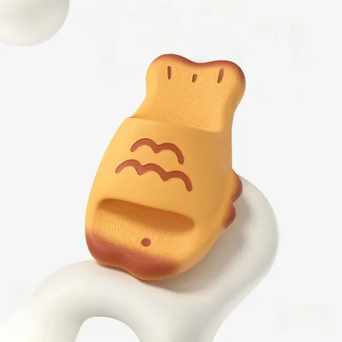 Chaussons créatifs Taiyaki en EVA souple antidérapants