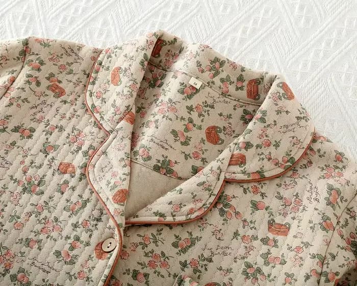 Ensembles de pyjamas d'hiver à manches longues pour femmes