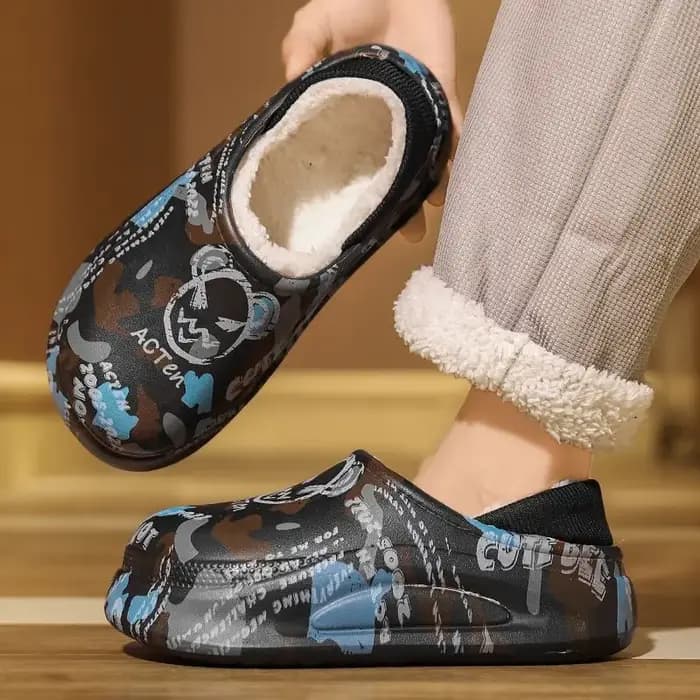 Chaussons de pied d'hiver pour hommes et femmes