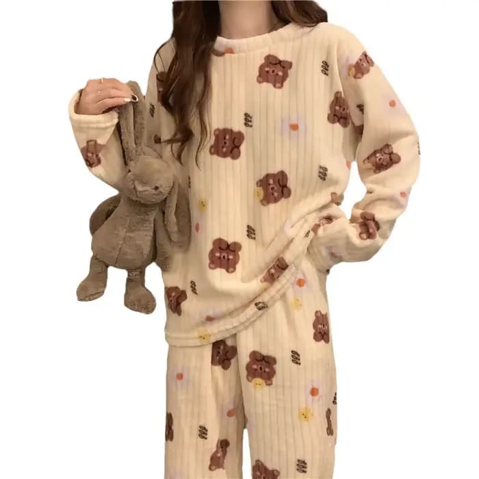 2025 nouveau ensemble de pyjamas pour femmes chaud deux pièces