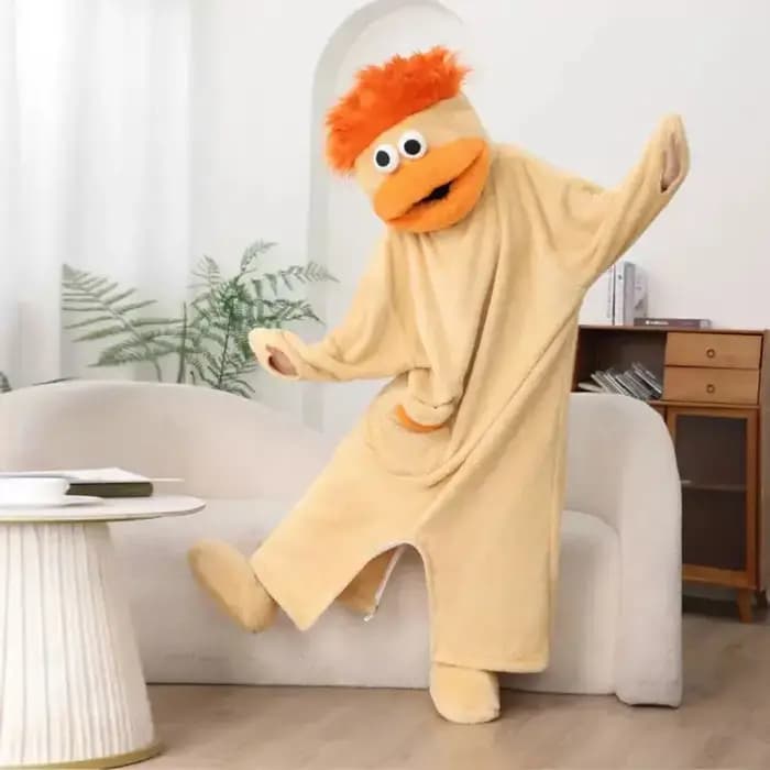 Pyjama combinaison monstre à grande bouche