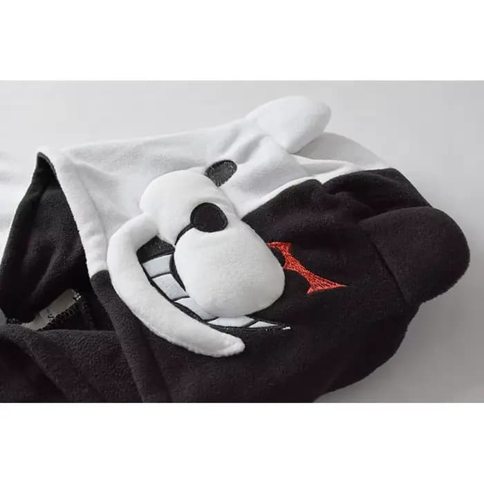 Monokuma licorne Kigurumi pyjama adulte Onesie Anime ours combinaison noir blanc Animal pyjamas femmes Halloween fête costume ensemble