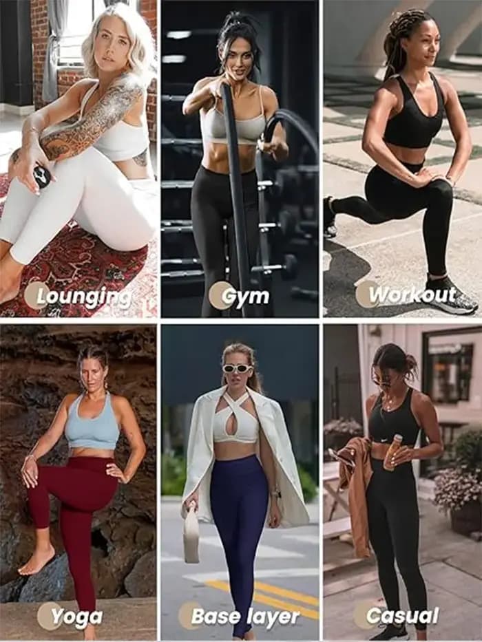 Pantalon de yoga nu sans couture, taille haute, legging serré de sport, tissu extensible à séchage r