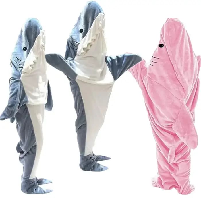 Combinaison de pyjama requin pour femme