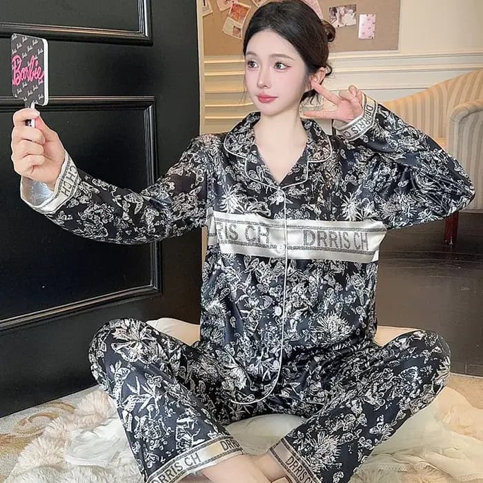 Printemps et été nouvelles femmes Senior glace soie