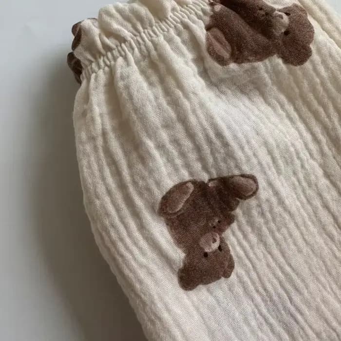 Pantalons pour bébé en coton biologique