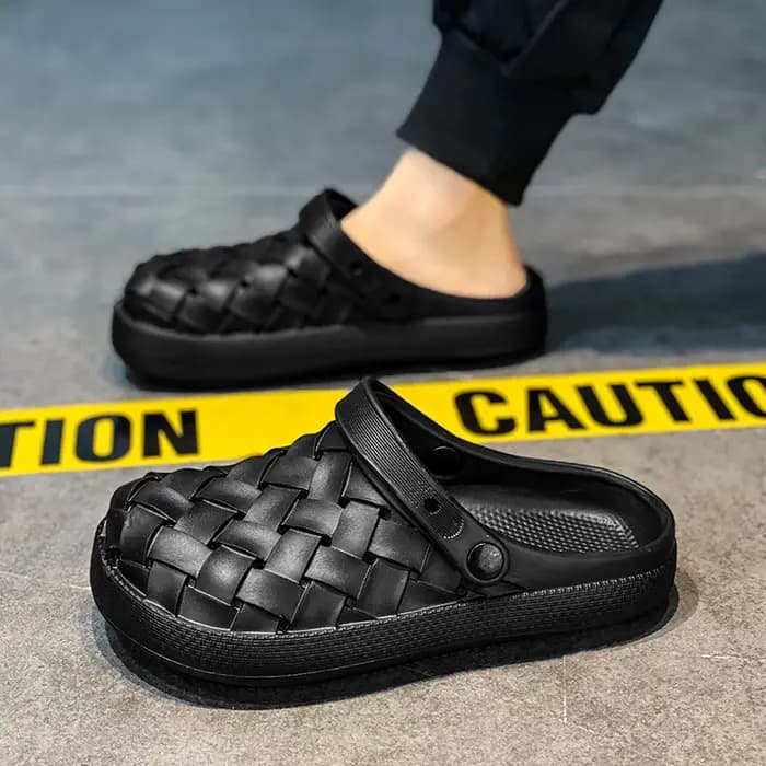 Été nouveaux hommes mode confortable doux lumière pantoufles décontractées sandales maison en plein air bord de mer
