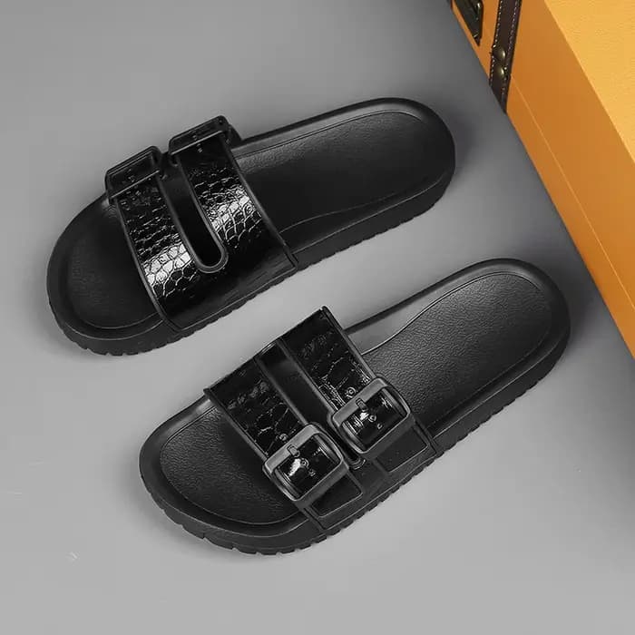 Pantoufles d'été pour hommes, sandales légères, pantoufles de plage, chaussures décontractées confortables