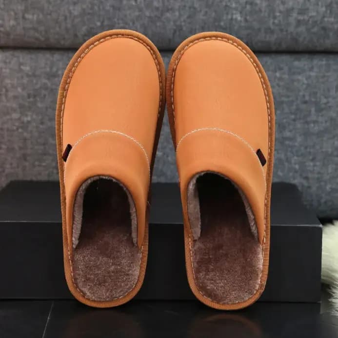 Pantoufles d'hiver Extra-larges pour hommes