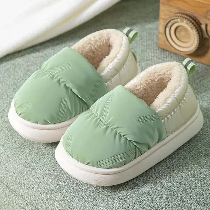 Chaussons d'intérieur en coton pour enfants