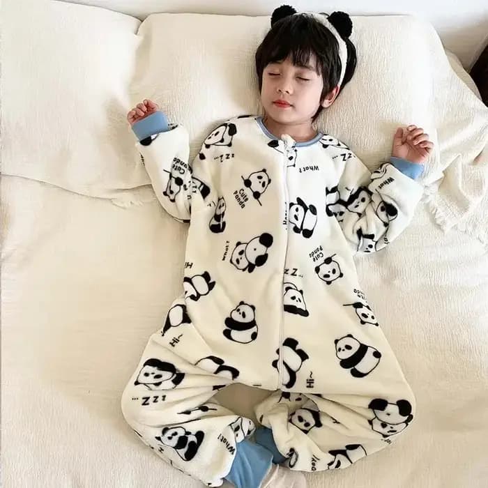 Dessin animé flanelle polaire enfants vêtements de nuit pour bébé