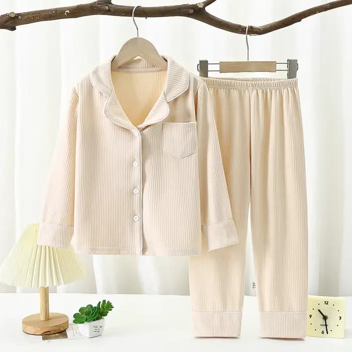 Ensemble de pyjama à manches longues pour garçon et fille