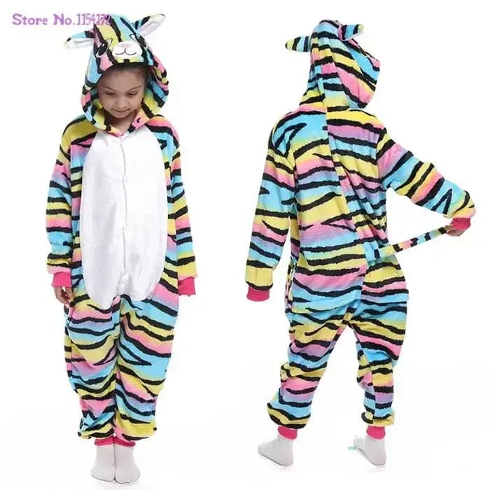 Licorne Kigurumi Onesies Pyjamas Animal Cosplay pour Enfants Chat