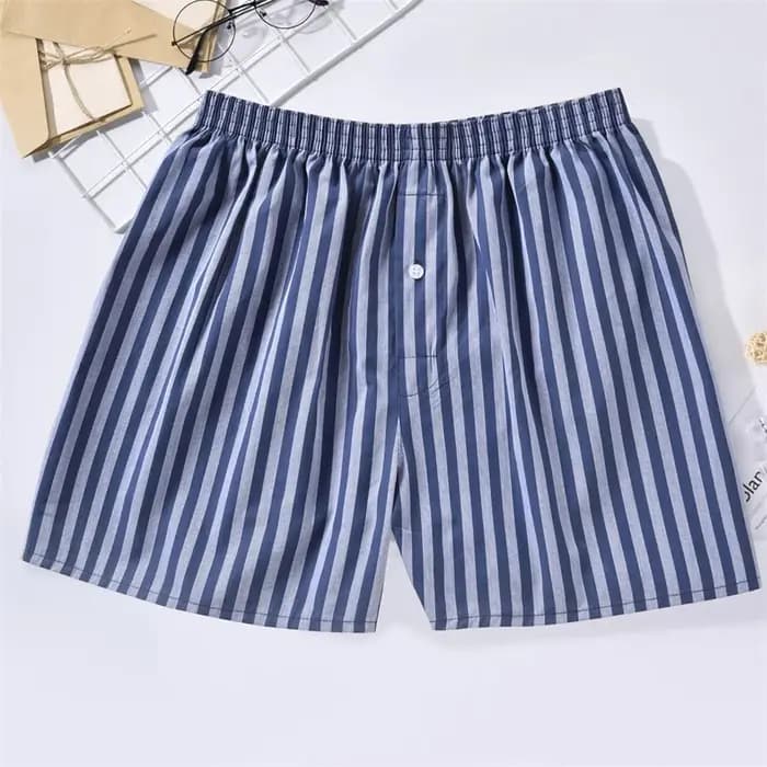 Vêtements de nuit en coton pour dormir Pyjamas pantalons hommes mode rayé vêtements de maison Pyjama