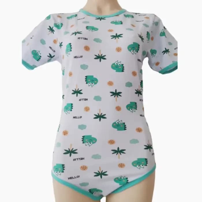 Pyjama combinaison imprimé dessin animé mignon pour adulte