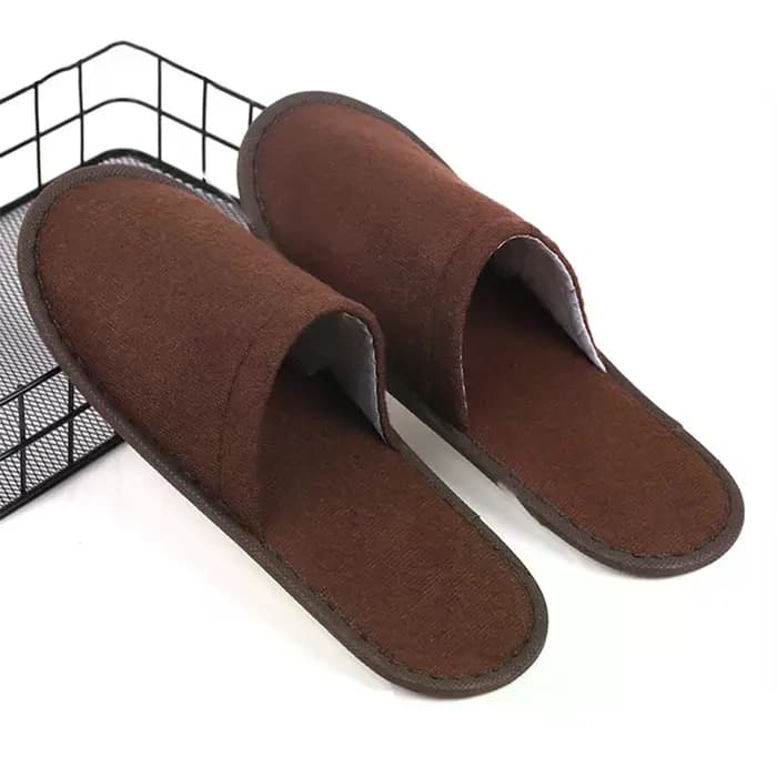 Chaussons jetables pour chambres d'hôtel, en polaire EVA jetable, légers